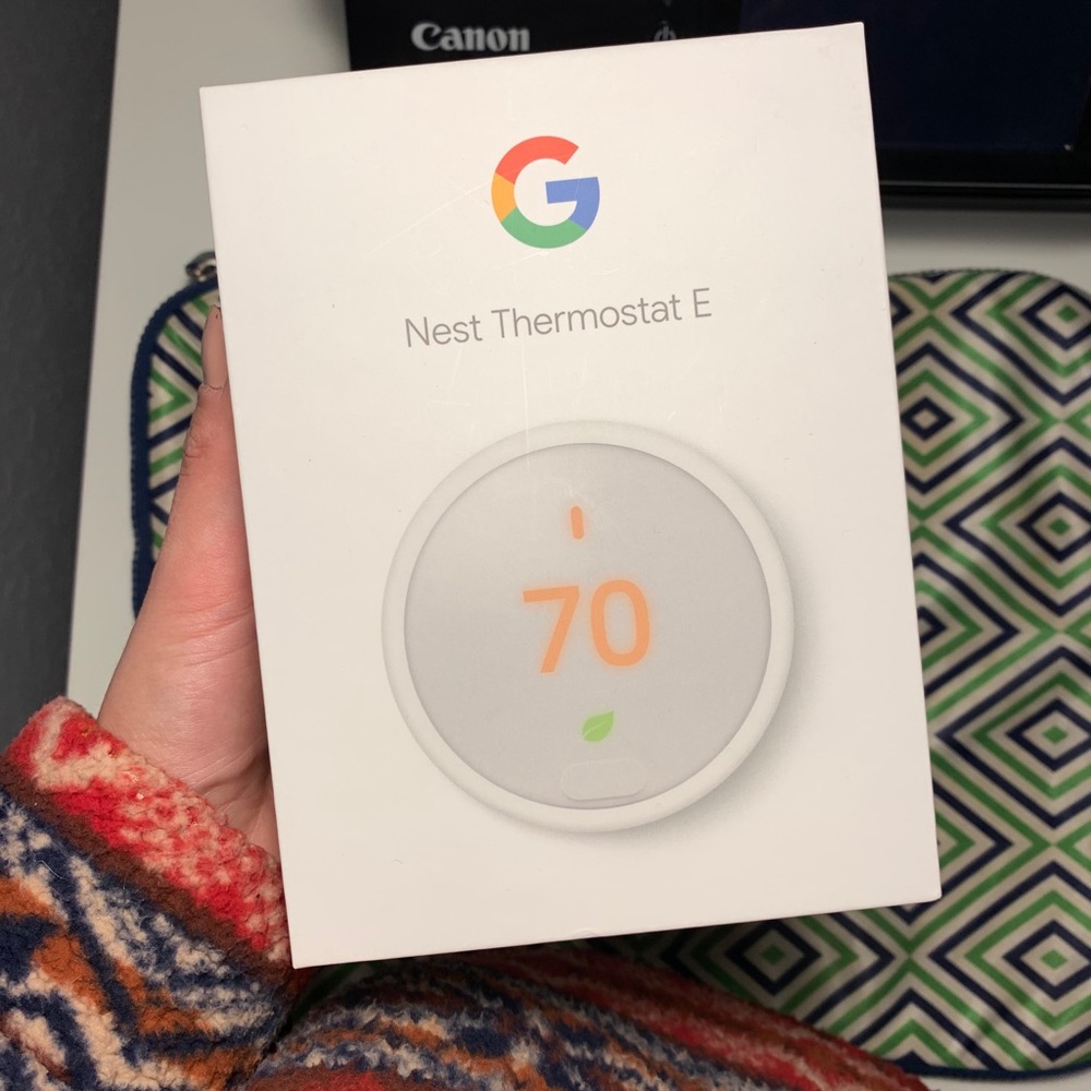 Google thermostat E
